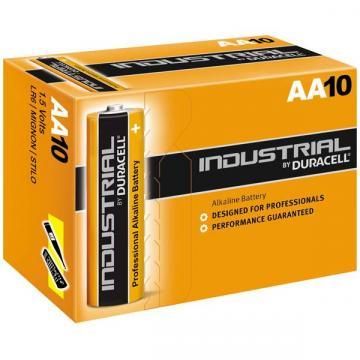 Duracell Industrial AA Batteries, 10 Pack