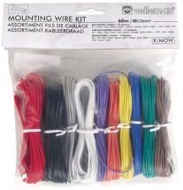 Velleman Wire Kit, 8x5m, 2x10m, 24AWG, Multicore