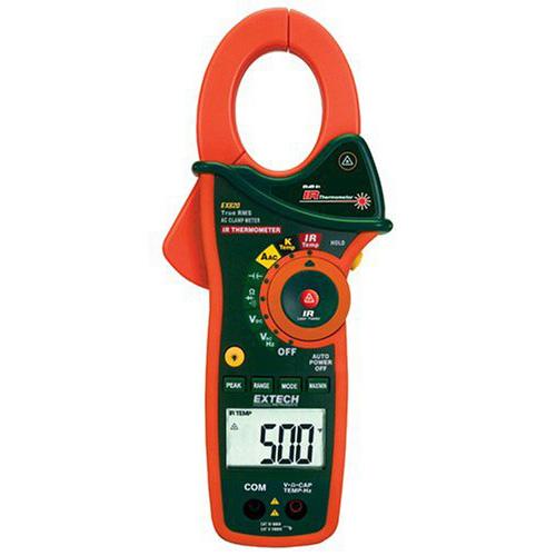 Extech Instruments 1000A True RMS AC Digital Clamp Meter with IR Thermometer