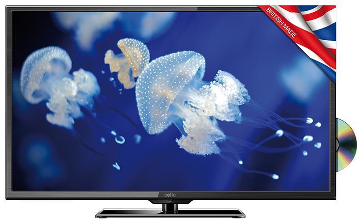 Cello 28" LED TV with Built-In DVD Player HD Ready Freeview