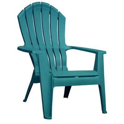Adams RealComfort Adirondack Chair, Ergonomic, Resin, Pacifica