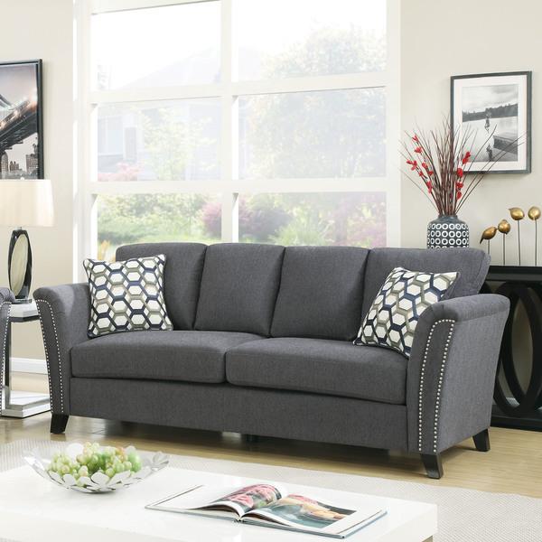 Furniture of America Vellaire Contemporary Upholstered Sofa