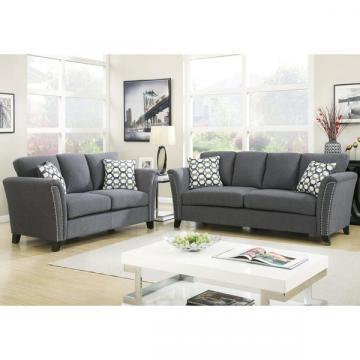 Furniture of America Vellaire Contemporary 2-piece Sofa Set