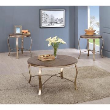 Furniture of America Tayla Contemporary 3-piece Glam Accent Table Set