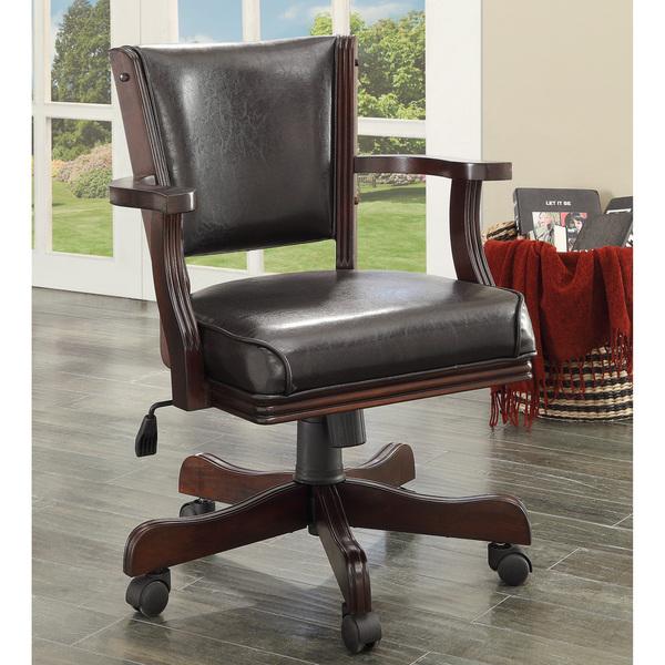 Furniture of America Preston Upholstered Game Arm Chair