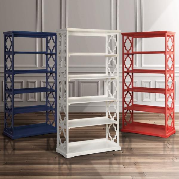 Furniture of America Mina Contemporary Open 5-tier Display Shelf