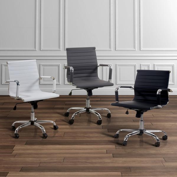 Furniture of America Kimmel Ribbed Standard Back Office Chair