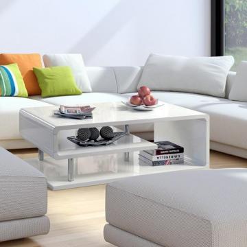 Furniture of America Inomata Geometric High Gloss Coffee Table