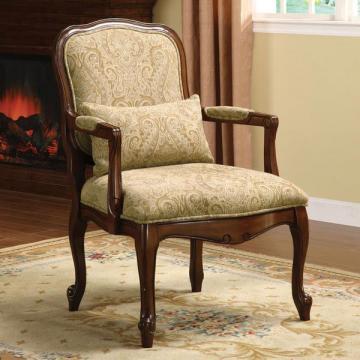Furniture of America Barriston Padded Fabric Accent Chair