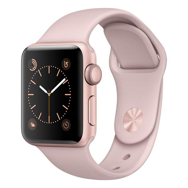 Apple Watch Series 2 38mm Rose Gold Case with Pink Sport Strap