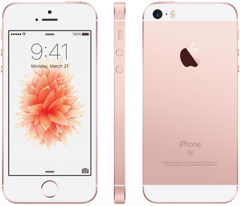Apple iPhone SE 64GB, Rose Gold, SIM Free