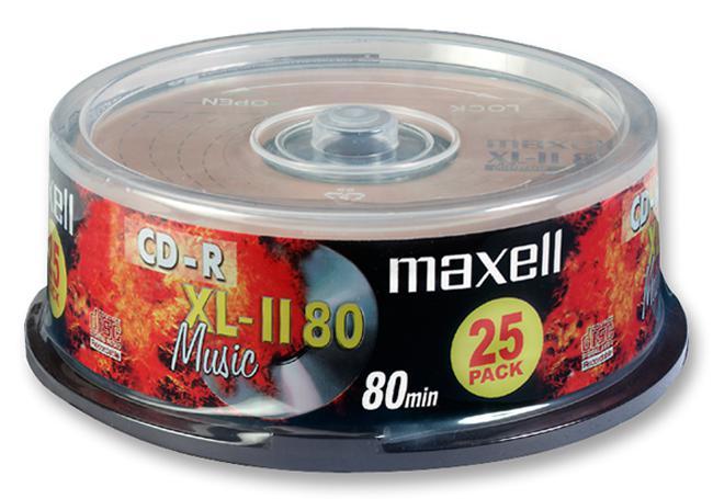 Maxell CD-R Blank CDs - Pack of 25