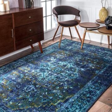 nuLOOM Traditional Vintage Inspired Overdyed Fancy Multi Rug (8' x 10')
