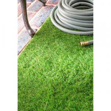 nuLOOM Artificial Grass Outdoor Lawn Turf Green Patio Rug (6'7 x 9')