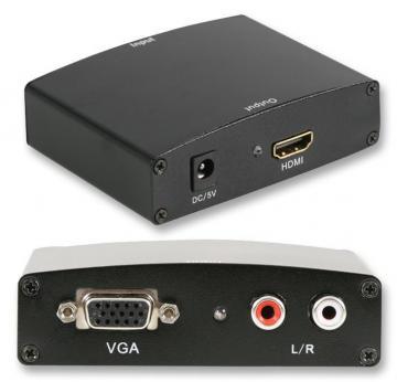 Pro Signal VGA & L/R Audio to HDMI Converter