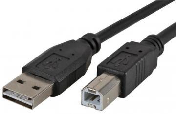 Pro Signal Reversible USB 2.0 A to B Lead Male to Male 2m