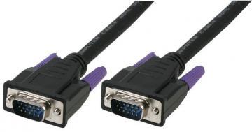 Pro Signal Fully Wired 15 Pin SVGA Male to Male Monitor Lead, 2m Black