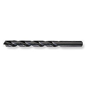 Chicago-Latrobe Jobber Drill Bit, 9.80mm, High Speed Steel, Black Oxide