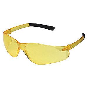 Condor Wasko Scratch-Resistant Safety Glasses, Amber Lens Color