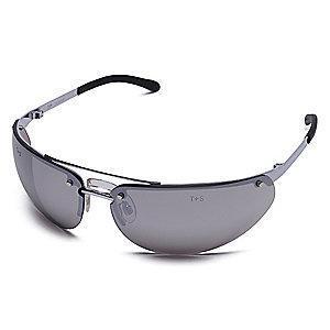 Condor ProFlyer Scratch-Resistant Safety Glasses, Silver Mirror Lens Color