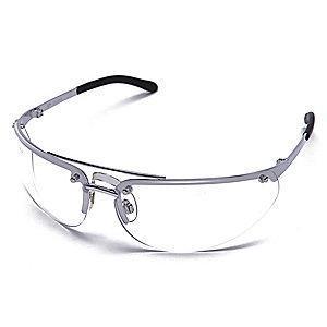 Condor ProFlyer Scratch-Resistant Safety Glasses, Clear Lens Color