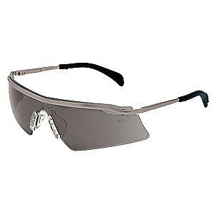 Condor Persuader Metal Scratch-Resistant Safety Glasses, Gray Lens Color