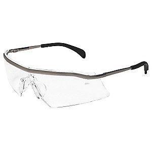 Condor Persuader Metal Scratch-Resistant Safety Glasses, Clear Lens Color