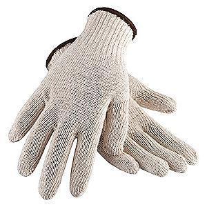 Condor Natural Knit Gloves, Cotton, Size S