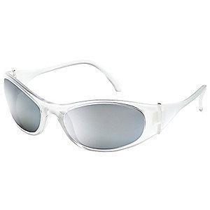 Condor Freeze Scratch-Resistant Safety Glasses, Silver Mirror Lens Color