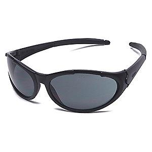 Condor Freeze II Scratch-Resistant Safety Glasses, Gray Lens Color