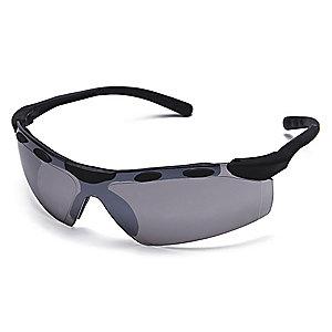 Condor Enticer Scratch-Resistant Safety Glasses, Silver Mirror Lens Color