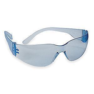 Condor V Scratch-Resistant Safety Glasses, Light Blue Lens Color