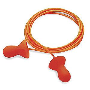 Howard Leight 26dB Reusable Bell-Shape Ear Plugs; Corded, Orange, M