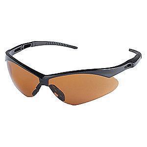 Jackson Safety V30 NEMESIS Scratch-Resistant Safety Glasses, Copper