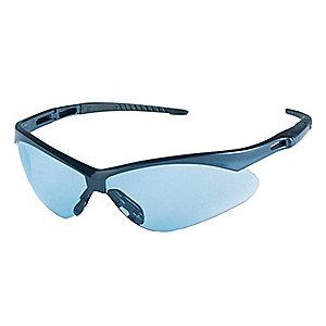Jackson Safety V30 Nemesis Scratch-Resistant Safety Glasses, Light Blue