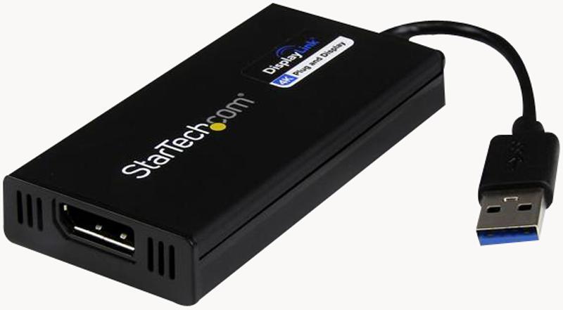 Startech USB 3.0 to Ultra HD 4K DisplayPort External Multi Monitor Video Adapter