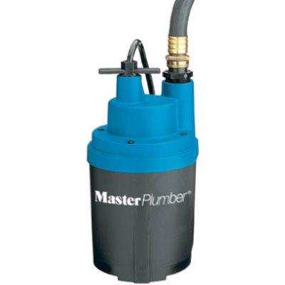 Master Plumber Smart Geyser Automatic Submersible Utility Pump, .25-HP, 1800 GPH