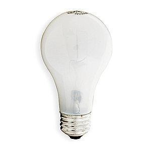 GE 95W Incandescent Lamp, A19, Medium Screw (E26), 1510 lm, 2800K