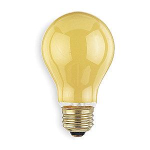 GE 60W Incandescent Lamp, A19, Medium Screw (E26), 550 lm