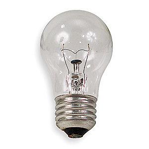 GE 60W Incandescent Lamp, A15, Medium Screw (E26), 650 lm, 2700K