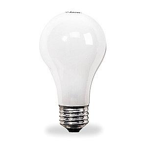 GE 57W Incandescent Lamp, A19, Medium Screw (E26), 570/765/760 lm, 2800K