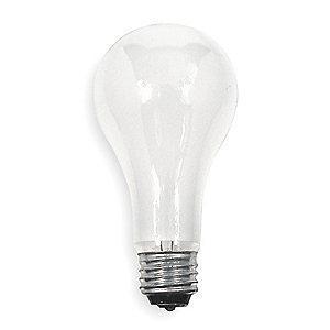 GE 50/100/150W Incandescent Lamp, A21, Medium Screw (E26), 615/1540/2155 lm
