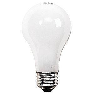 GE 40W Incandescent Lamp, A19, Medium Screw (E26), 505 lm, 2750K