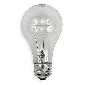 GE 40W Incandescent Lamp, A19, Medium Screw (E26), 480/455 lm, 2700K