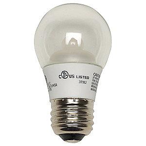 GE 4W LED Lamp, A15, Medium Screw (E26), 300 lm, 2700K