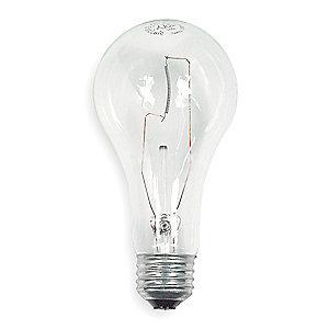 GE 200W Incandescent Lamp, A21, Medium Screw (E26), 3780 lm, 2900K
