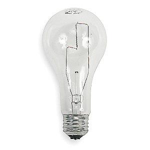GE 150W Incandescent Lamp, A21, Medium Screw (E26), 2850 lm, 2800K