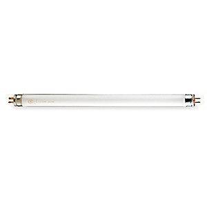 GE 12" 8.0W Linear Fluorescent Lamp, T5, Miniature Bi-Pin (G5), 400 lm, 4100K