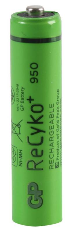 GP ReCyko+ NiMH Rechargeable AAA Battery 950mAh Single Pack (Bulk)