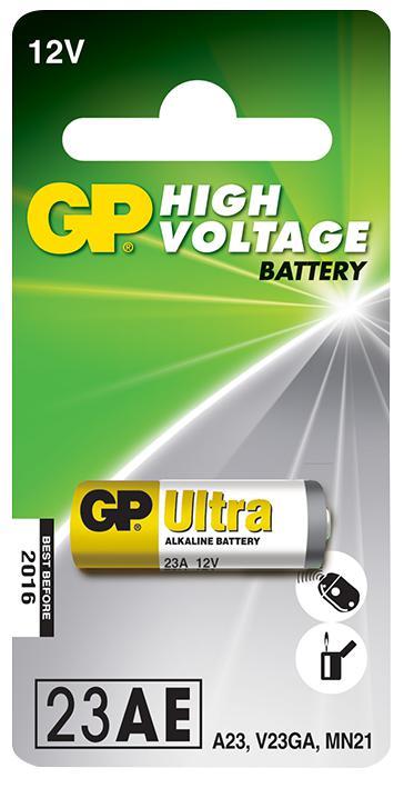 GP GP23AE High-Voltage Ultra Alkaline 12V Battery